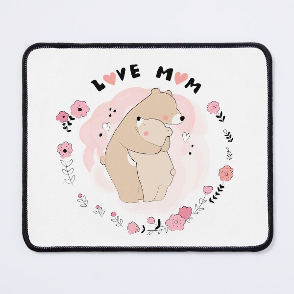 Item preview, i love mom illustration designed and sold by Alexey Medvedev.