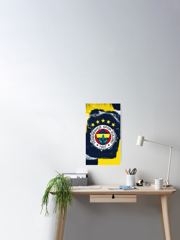 Fenerbahce Flag Postcard for Sale by deniz29