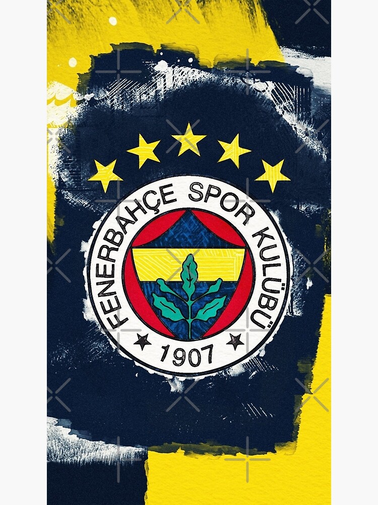 Fenerbahce Flag Postcard for Sale by deniz29