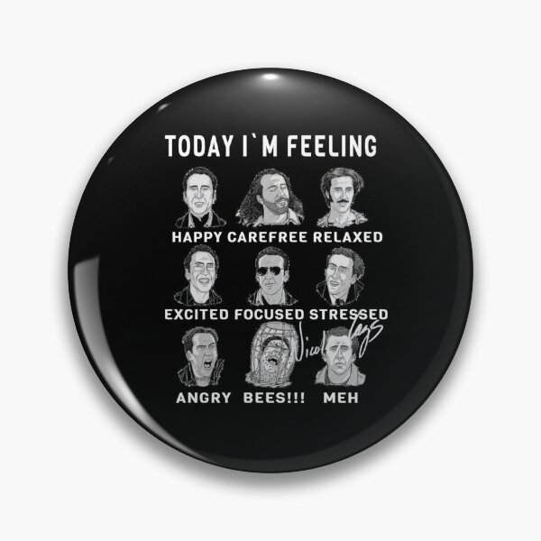 Item preview, Nicolas Cage Funny Feelings - Nicholas Cage - Nick Cage - Nic Cage  designed and sold by PAFDesign.