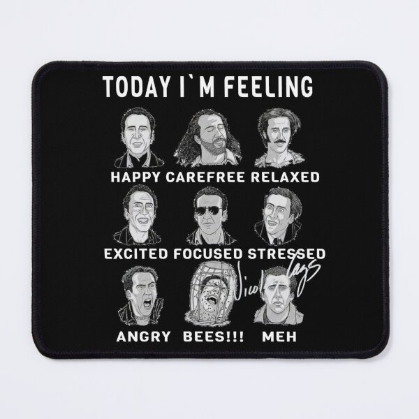 Item preview, Nicolas Cage Funny Feelings - Nicholas Cage - Nick Cage - Nic Cage  designed and sold by PAFDesign.