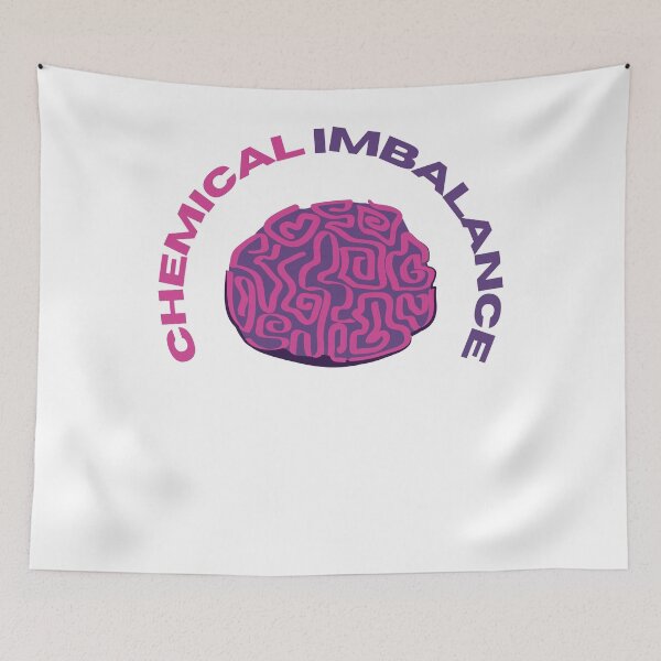 Item preview,  Chemical imbalance, imbalanced brain. designed and sold by T-Look.