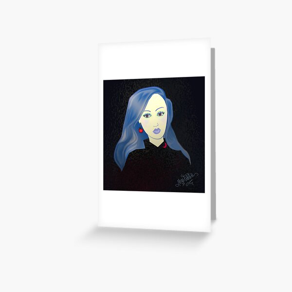Aquarian Melody Greeting Card