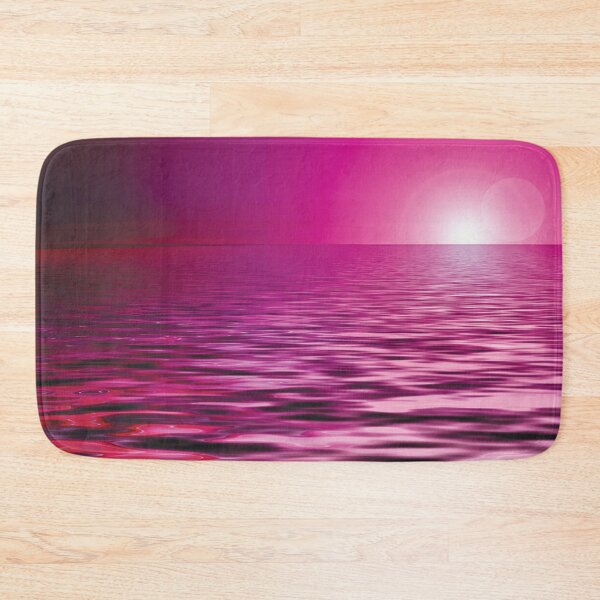 Item preview, Deep Pink Beach Sunset - Watercolor Painting 2 designed and sold by Unaiza Khalid.