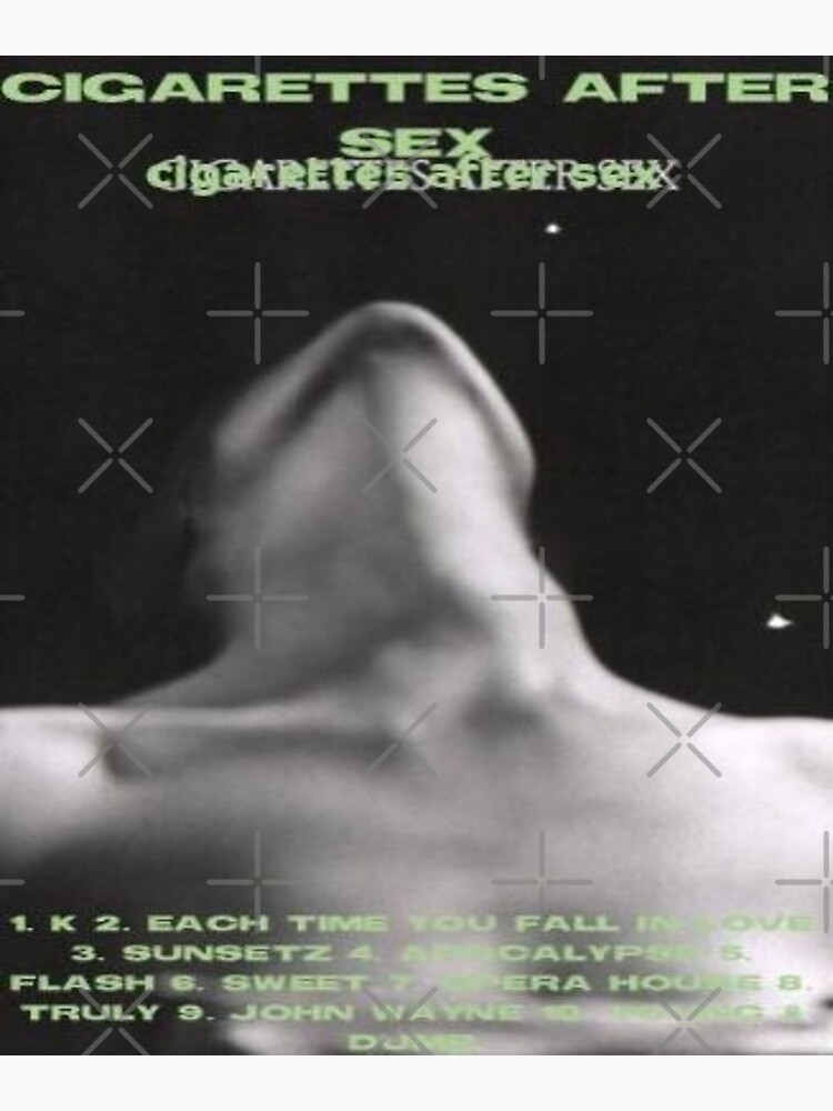 Cigarettes After Sex Band Poster For Sale By Rockfanstore Redbubble 