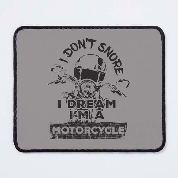 Item preview, I don't snore I dream I'm a motorcycle - Gray designed and sold by F440.