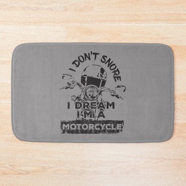Item preview, I don't snore I dream I'm a motorcycle - Gray designed and sold by F440.