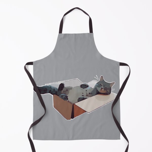 Item preview, Dozing tabby in a box designed and sold by angelica-design.