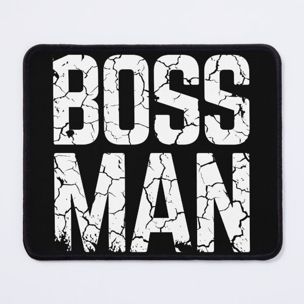 Item preview, BOSS MAN distressed 3 designed and sold by KingsManKind.