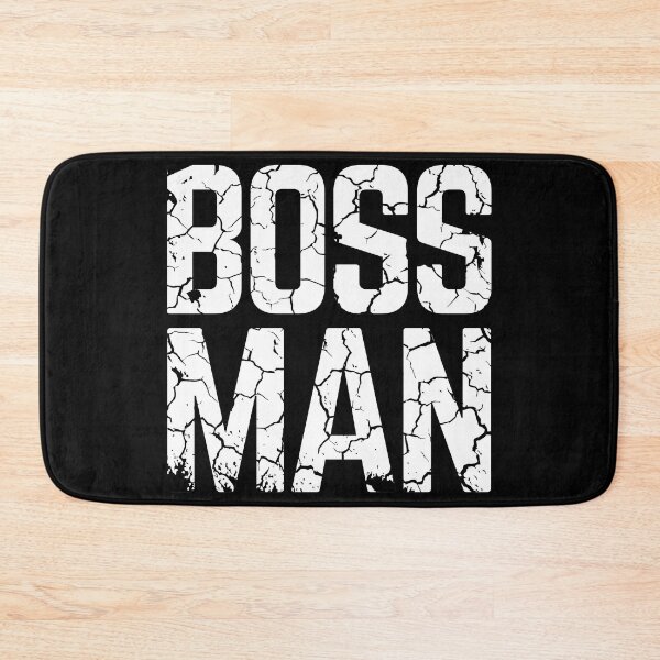 Item preview, BOSS MAN distressed 3 designed and sold by KingsManKind.