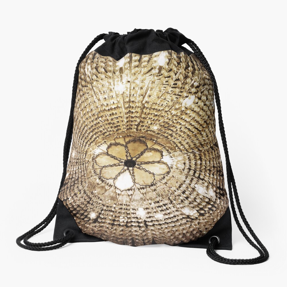 Gift for Interior Designer - Chandelier - Fashion Present Drawstring Bag