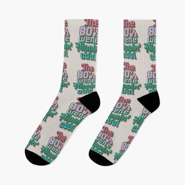 Item preview, Fun The 80's Were Flippin' Cool, Colorful Retro Style Design designed and sold by TrulyEpoque.