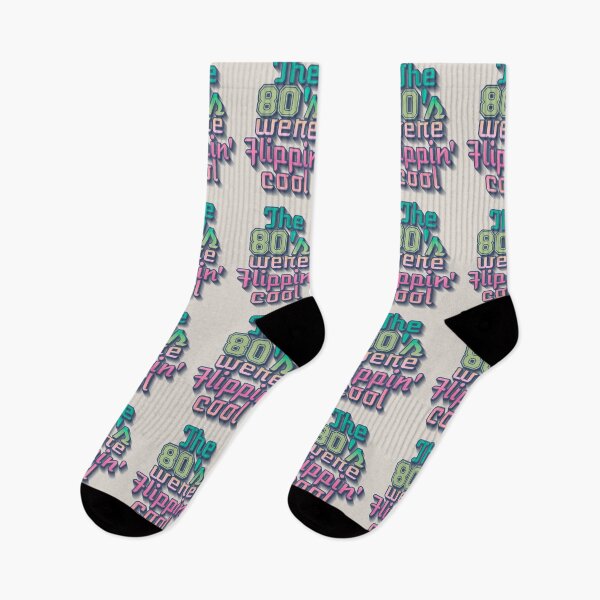 Item preview, Cool The 80's Were Flippin' Cool, Colorful Retro Style Design designed and sold by TrulyEpoque.