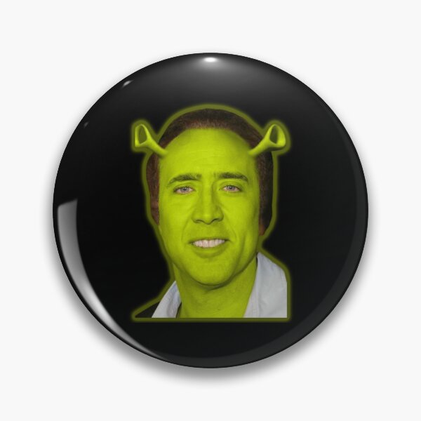 Item preview, Nicolas Shrek Cage - Nicholas Cage - Nick Cage - Nic Cage  designed and sold by PAFDesign.
