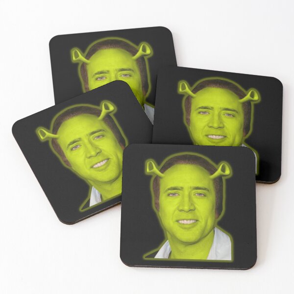 Item preview, Nicolas Shrek Cage - Nicholas Cage - Nick Cage - Nic Cage  designed and sold by PAFDesign.