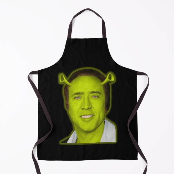 Item preview, Nicolas Shrek Cage - Nicholas Cage - Nick Cage - Nic Cage designed and sold by PAFDesign.