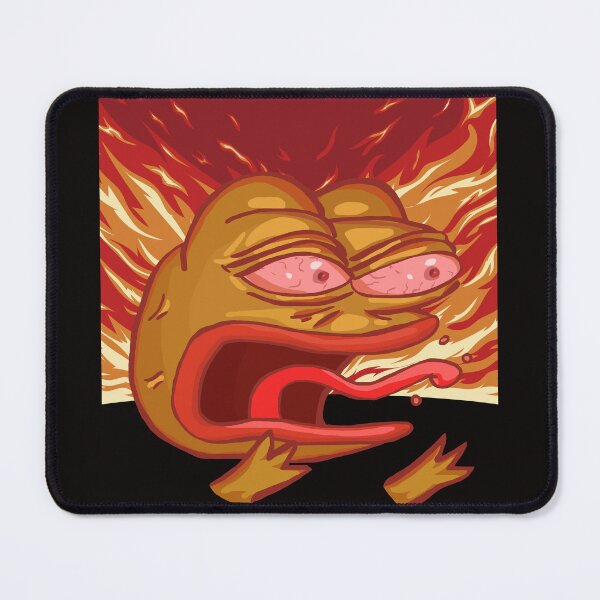 Item preview,  Pepe The Frog Reeee Rage Rare Dank Memes designed and sold by VinBasis.
