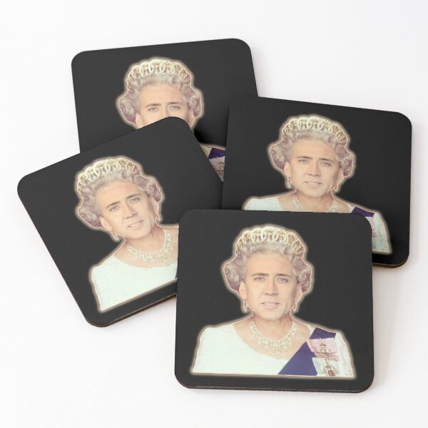 Item preview, Nicolas Cage as The Queen - Nicholas Cage - Nick Cage - Nic Cage  designed and sold by PAFDesign.