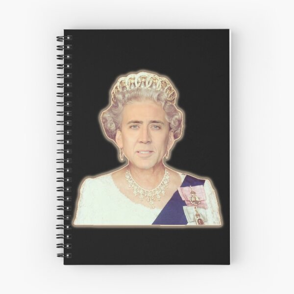Item preview, Nicolas Cage as The Queen - Nicholas Cage - Nick Cage - Nic Cage  designed and sold by PAFDesign.