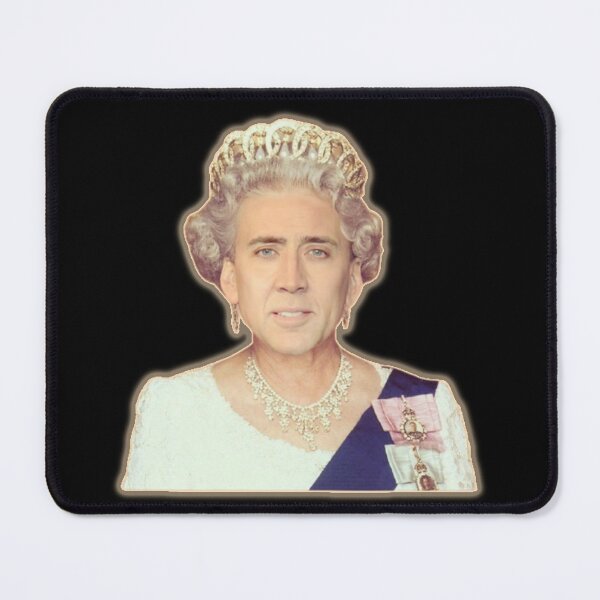Item preview, Nicolas Cage as The Queen - Nicholas Cage - Nick Cage - Nic Cage designed and sold by PAFDesign.