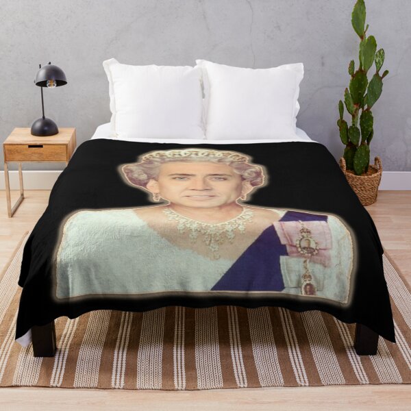 Item preview, Nicolas Cage as The Queen - Nicholas Cage - Nick Cage - Nic Cage designed and sold by PAFDesign.