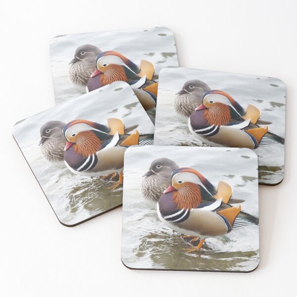 Item preview, Bond of Love Mandarin Ducks Feng Shui for Marital Happiness designed and sold by FengShuiLounge.