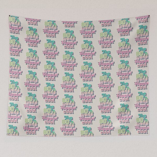 Item preview, Fun And Cool The 80's Were Flippin' Cool, Colorful Retro Style Design designed and sold by TrulyEpoque.