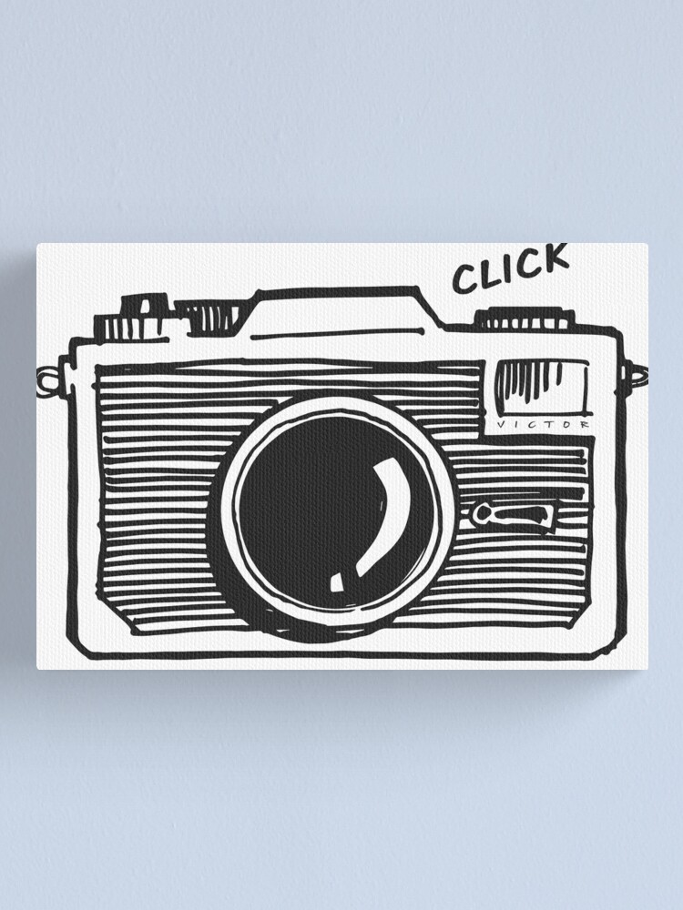 "Vintage camera" Canvas Print by victorsart Redbubble