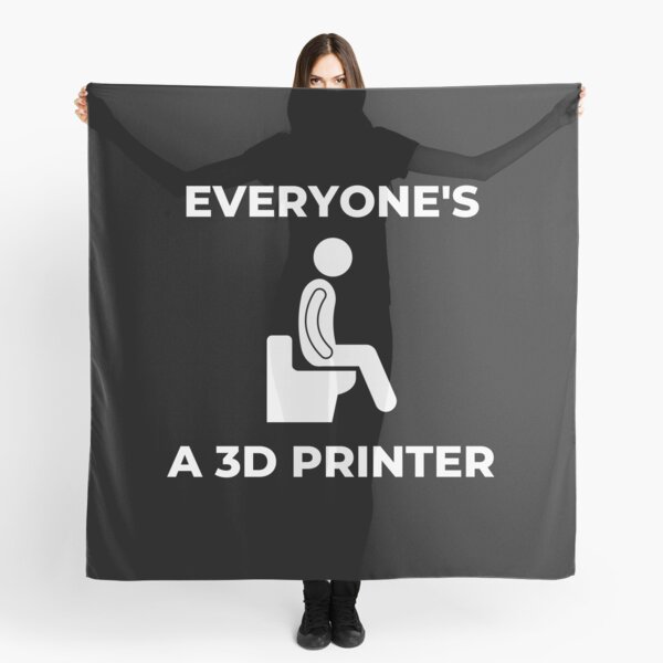 Item preview, Funny 3d Printing - Everyone is a 3D Printer designed and sold by GeniusEngineer.
