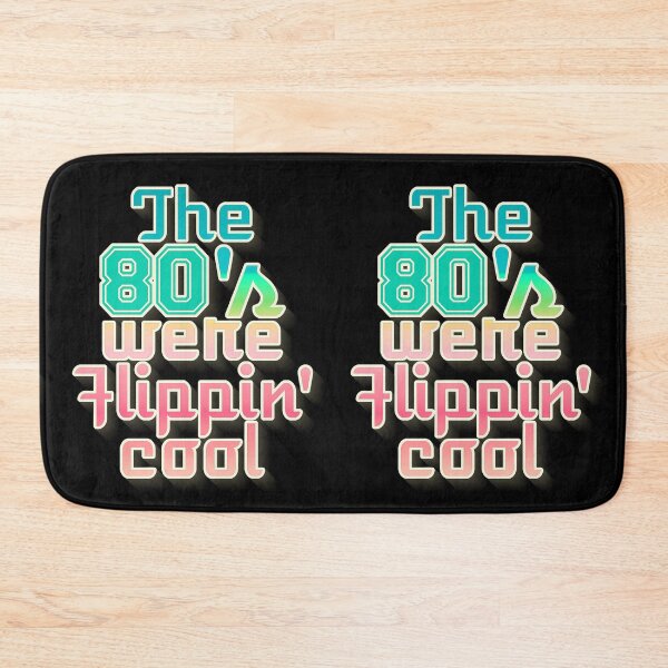 Item preview, Pastel The 80's Were Flippin' Cool, Colorful Fun Retro Style Design designed and sold by TrulyEpoque.