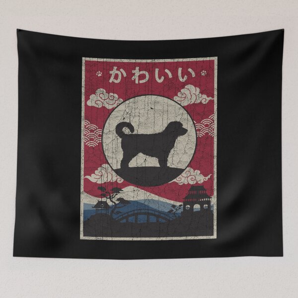 Item preview, Japanese Sheepadoodle Kawaii designed and sold by rafaeltto.