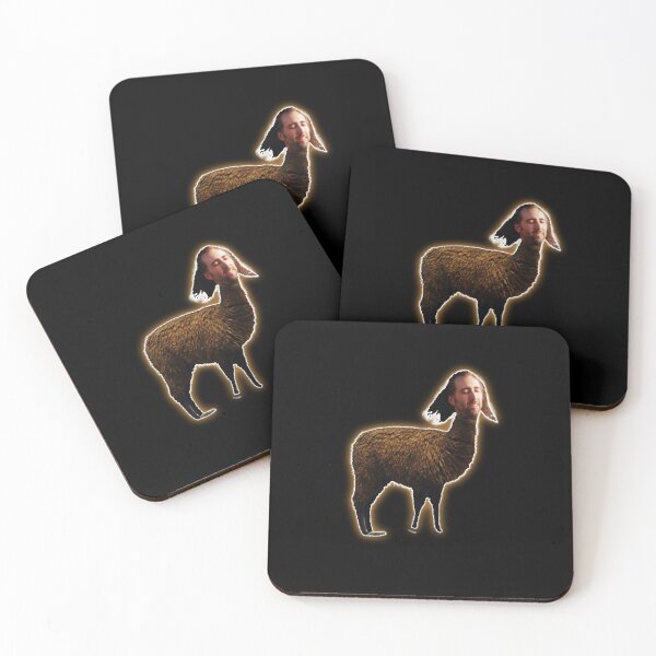 Item preview, Nicolas Cage as Llama - Nicholas Cage - Nick Cage - Nic Cage  designed and sold by PAFDesign.