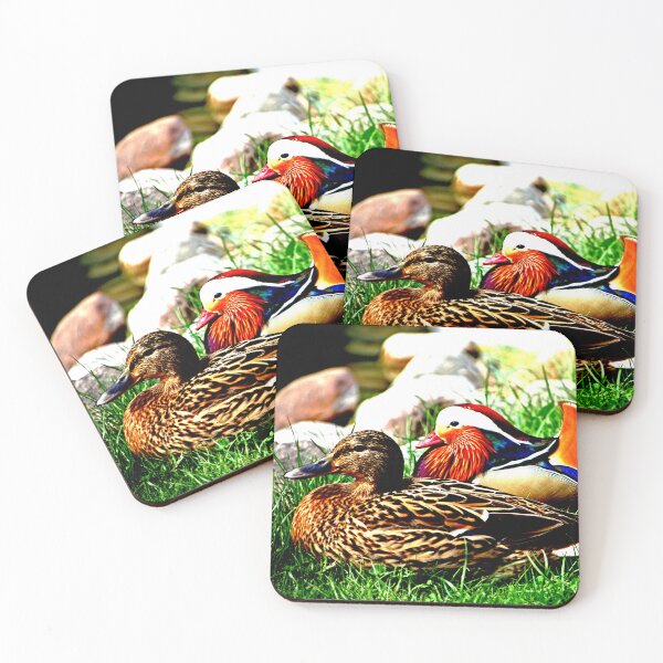Item preview, Bond of Love Mandarin Ducks Feng Shui for Marital Happiness designed and sold by FengShuiLounge.
