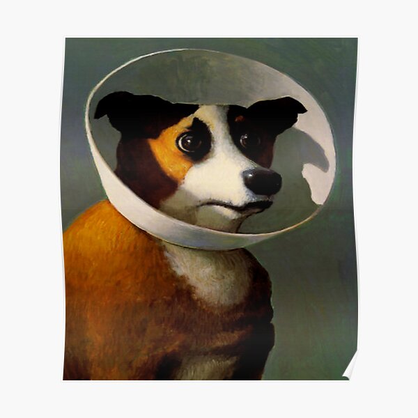 Orejeras de perro Poster