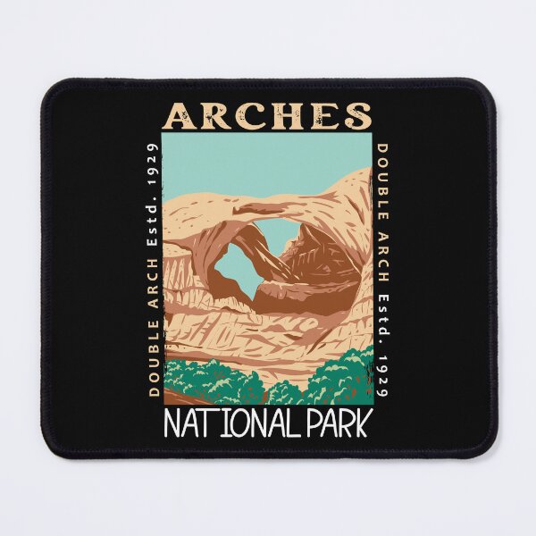Item preview, Arches National Park Double Arch Distressed designed and sold by KrisSidDesigns.
