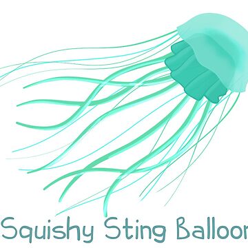 Artwork thumbnail, Squishy Sting Balloon (Jellyfish) by amoebasisters