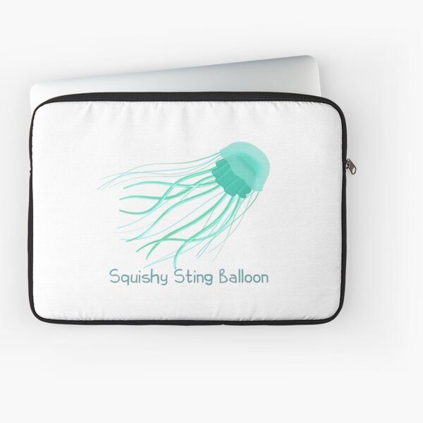 Squishy Sting Balloon (Jellyfish) Laptop Sleeve