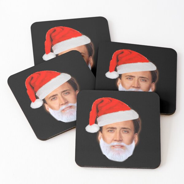Item preview, Nicolas Cage as Santa - Nicholas Cage - Nick Cage - Nic Cage  designed and sold by PAFDesign.