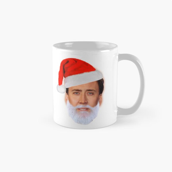 Item preview, Nicolas Cage as Santa - Nicholas Cage - Nick Cage - Nic Cage  designed and sold by PAFDesign.