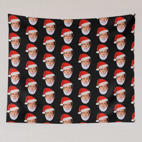Item preview, Nicolas Cage as Santa - Nicholas Cage - Nick Cage - Nic Cage  designed and sold by PAFDesign.