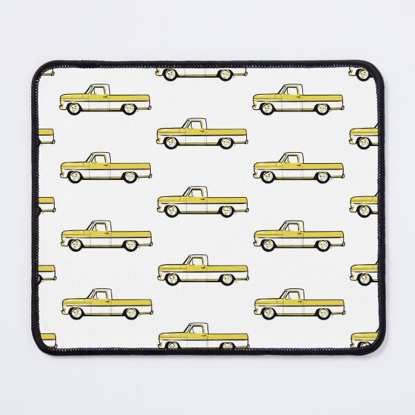 Item preview, Yellow & White Vintage F Truck designed and sold by MandyCarsArts.