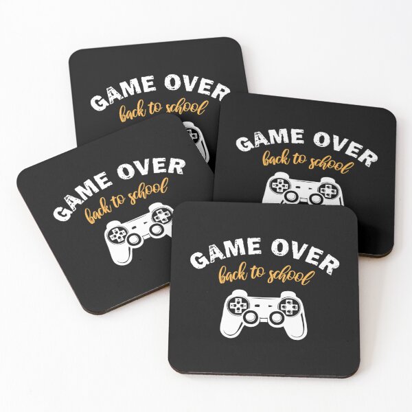 Item preview, Game Over Back To School Classic T-Shirt designed and sold by amberk1cira.