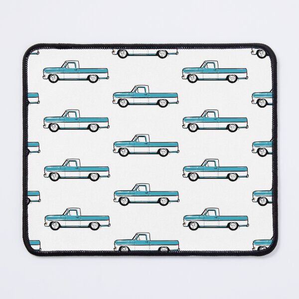 Item preview, Blue & White Vintage F Truck designed and sold by MandyCarsArts.