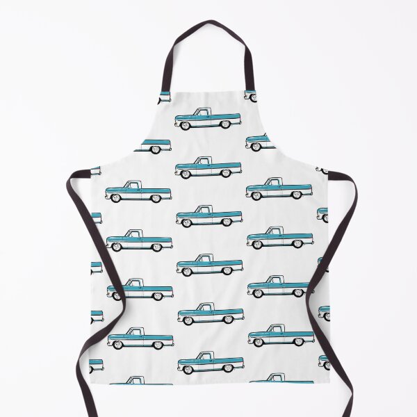 Item preview, Blue & White Vintage F Truck designed and sold by MandyCarsArts.
