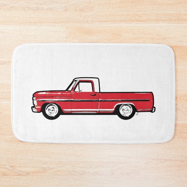 Item preview, Red Vintage F Truck designed and sold by MandyCarsArts.