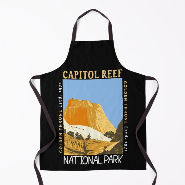 Item preview, Capitol Reef National Park Utah Golden Throne Distressed designed and sold by KrisSidDesigns.