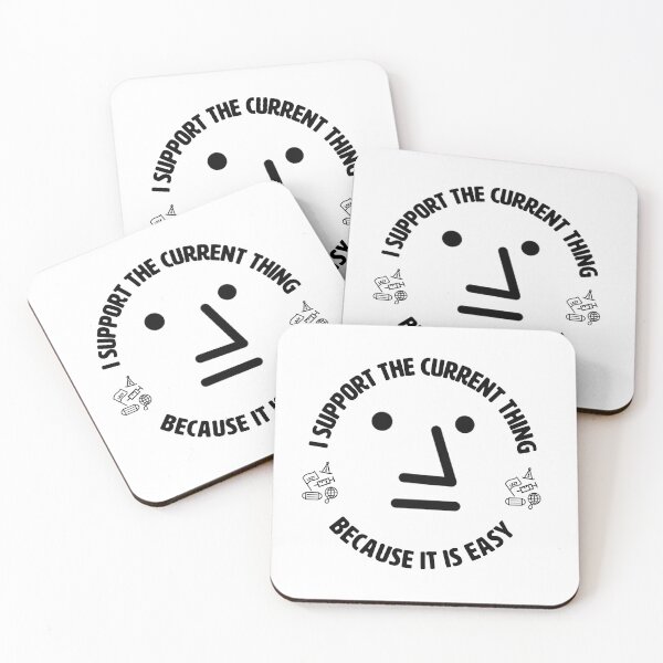 Item preview, I SUPPORT THE CURRENT THING designed and sold by axelle1410.