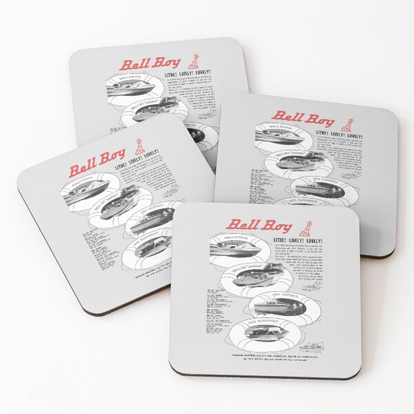 Item preview, BELL BOY BOATS - ADVERT designed and sold by ThrowbackAds.