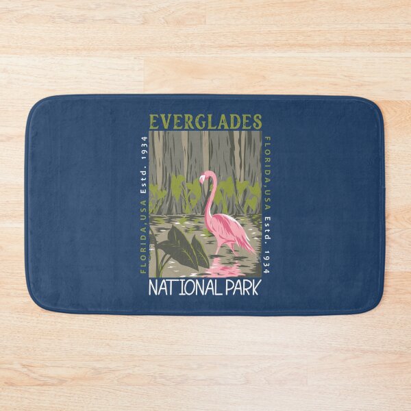 Item preview, Everglades National Park Florida Flamingo Distressed designed and sold by KrisSidDesigns.