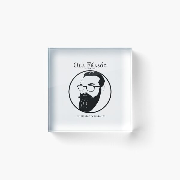 Item preview, Irish Beard Oil brand. Ola Feasog designed and sold by HeardUWereDead.